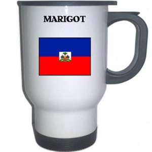  Haiti   MARIGOT White Stainless Steel Mug Everything 