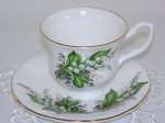 english bone china fluted tea cup saucer in the lovely