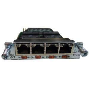  Cisco 4 Port ISDN BRI S/T High Speed WAN Interface Card. 4PORT ISDN 