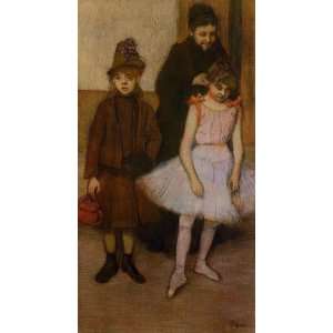 Oil Painting The Mante Family Edgar Degas Hand Painted 