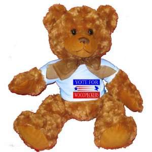  VOTE FOR JACKALOPES Plush Teddy Bear with BLUE T Shirt 