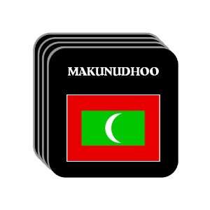  Maldives   MAKUNUDHOO Set of 4 Mini Mousepad Coasters 