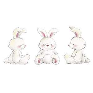  Makiko Rabbits 19 3/4 x 9 Poster Print