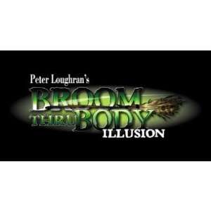  Broom Thru Body Illusion 