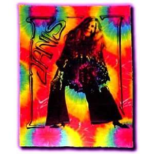 Janis Joplin Sunburst Tye Dye Tapestry