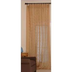 Gambetta Drape  Gold/ Gold, 45 wide x 110 long 