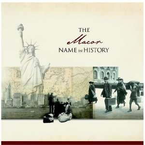 The Macor Name in History Ancestry  Books