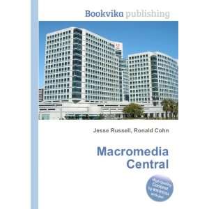  Macromedia Central Ronald Cohn Jesse Russell Books