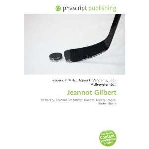  Jeannot Gilbert (9786134200981) Books