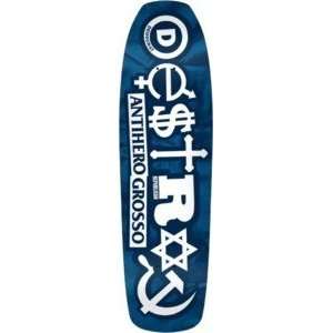  Anti Hero Jeff Grosso Destroy Skateboard Deck   9.25 x 32 