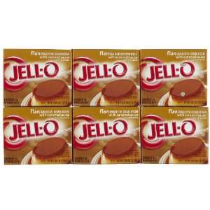 Jell O Pudding, Flan, 3 oz, 6 pk  Grocery & Gourmet Food
