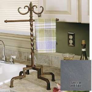 Small T bar stand (Sheer Metal) (24H x 16W x 5D) 