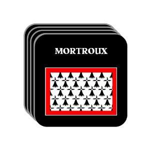  Limousin   MORTROUX Set of 4 Mini Mousepad Coasters 