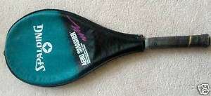 Spalding Aero Smasher Graphite Tennis Racquet w Cover  