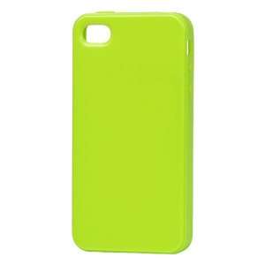 LOGGERHEAD Green Sport Flexible Gel TPU Case Cover for Apple iPhone 4 