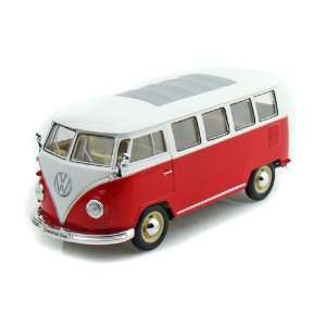  1962 Volkswagon Micro Bus 1/25   Red Toys & Games