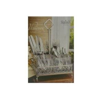  Shabby Cottage Chic Wire Cutlery Silverware Caddy