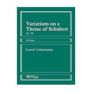  Variations On A Theme Of Schubert, Op. 100 Musical 