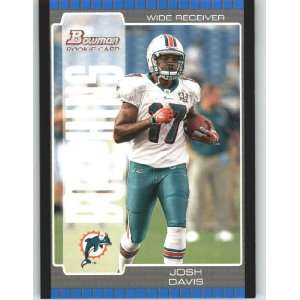  2005 Bowman #249 Josh Davis RC   New York Jets (RC 