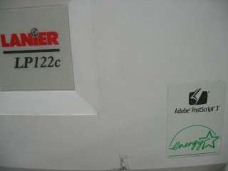 Ricoh Lanier LP122C G12017 Color Laser Printer  