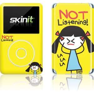 Skinit Not Listening Vinyl Skin for iPod Classic (6th Gen 
