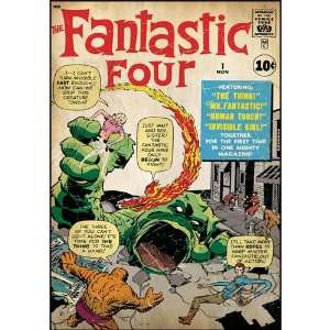  Marvel Comics Fantastic Four Cover Jr. Vinyl Wall Graphic 