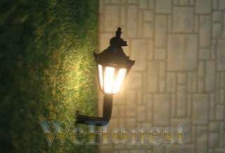 pcs HO Scale Long Life Wall Lampposts LEDs Made #BD4  