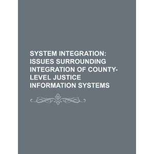   justice information systems (9781234090500) U.S. Government Books