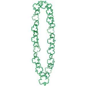  Linked Shamrock Necklace 