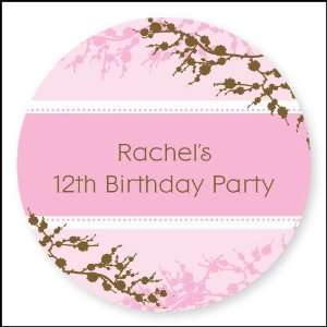  Cherry Blossom   24 Round Personalized Birthday Party 