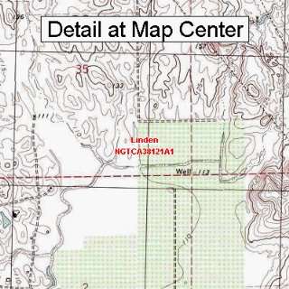   Map   Linden, California (Folded/Waterproof)