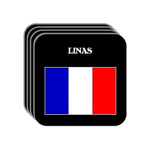  France   LINAS Set of 4 Mini Mousepad Coasters 
