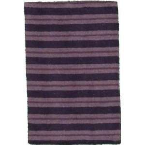  20 x 30 Purple Hand Tufted Wool Gabbeh Rug Furniture 