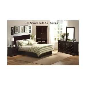  Lifestyle Solutions Charlotte Cappuccino Bed Set