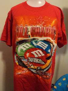 NASCAR Kyle Busch Runnin Full Charge Youth Shirt NWT XL  