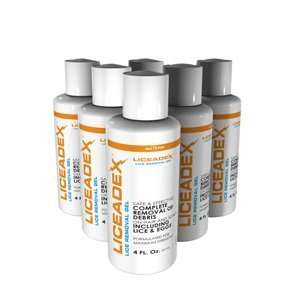 Liceadex Lice & Nit Removal Gel  Non Toxic Lice Treatment Gel  6 