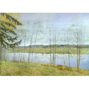  FRAMED oil paintings   Isaac Levitan   24 x 16 inches 