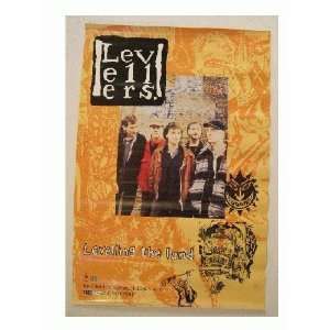    The Levellers Poster Band Shot Levelling The Land 