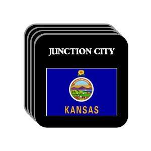  US State Flag   JUNCTION CITY, Kansas (KS) Set of 4 Mini 