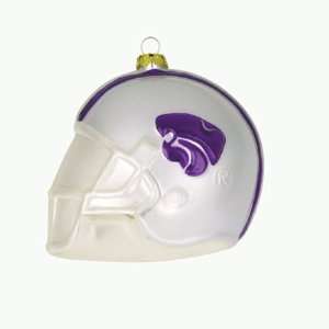  BSS   Kansas State Wildcats NCAA Glass Football Helmet 