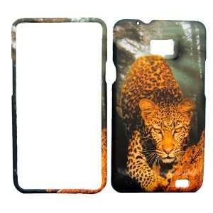 SAMSUNG GALAXY S II HUNTING LEOPARD COVER CASE Faceplate 