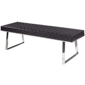  Karlee Bycast Leather Bench