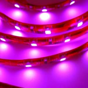  Waterproof Flexible LED Strip Light by the foot   Pink 