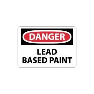  OSHA DANGER Lead Based Paint Safety Sign