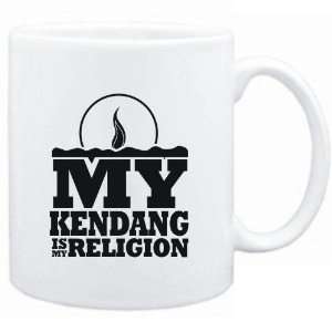  Mug White  my Kendang is my religion Instruments Sports 