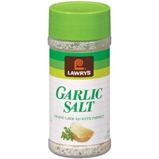Lawrys Garlic Salt with Parsley, 11 Ounce Bottles (Pack of 6)