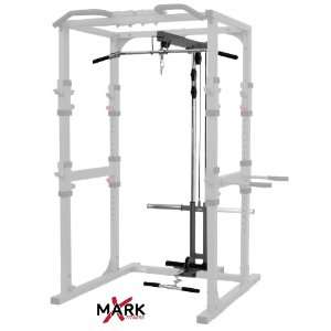 XMark Fitness Commercial Power Cage Lat Pulldown and Low Row 