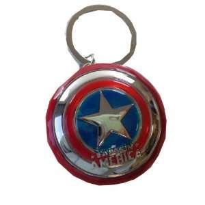  Captain America Key Ring   Captain Americas Shield Key 