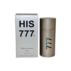 His 777 by Parfums de Laroma for Men 3.3 oz Eau De Toilette EDT Spray