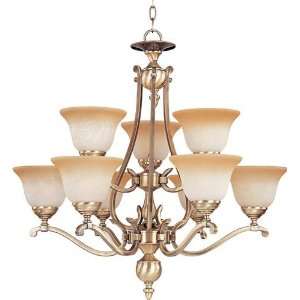  Boca 9 Light Chandelier H28.5 W28.5